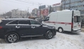Авария с машиной скорой помощи.