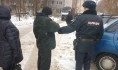 Подозреваемый на месте преступления.