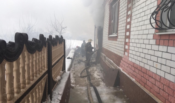 Пожар в доме на улице Достоевского.