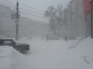 Скоро начнется метель.