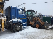 Новый участок водопровода.