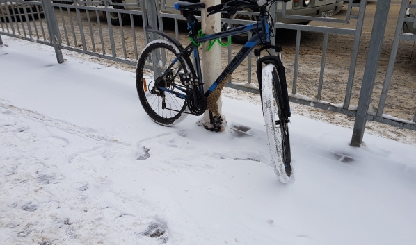 Воронежец своровал велосипед.