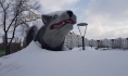 Зима в Воронеже.