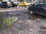 Дорога во дворе.