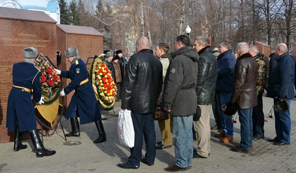 В Воронеже почтили памятник воинов-интернационалистов.