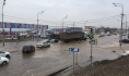 Улицу затопило.