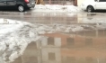 Нужно быть внимательнее из-за снега и дождя на дорогах.