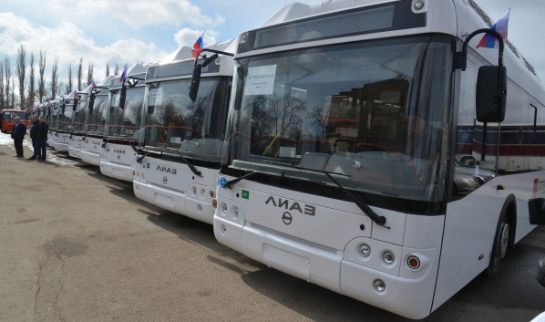 Новые автобусы выйдут на улицы Воронежа.