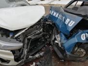 ДТП на улице Комарова.