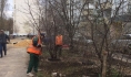 Сотрудники УК на субботнике.