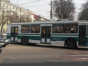 Троллейбус в Воронеже.
