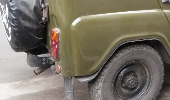 Угнали УАЗик.