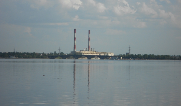 Водохранилище.