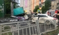 Столкнулись VW Passat и «ГАЗель».