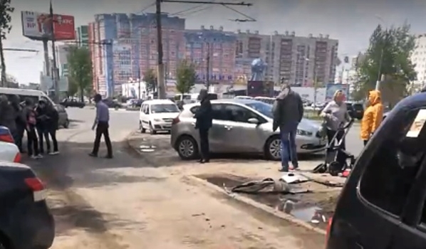 ДТП на Бульваре Победы.