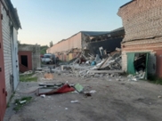 Последствия взрыва в гаражном кооперативе.Последствия взрыва в гаражном кооперативе.