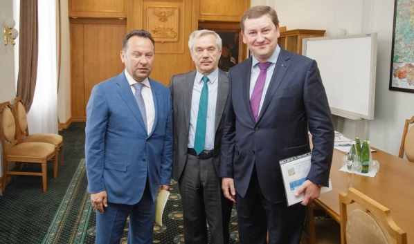 Владимир Салмин, Евгений Савченко и Евгений Поливаев.