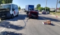 В аварии пострадали двое.