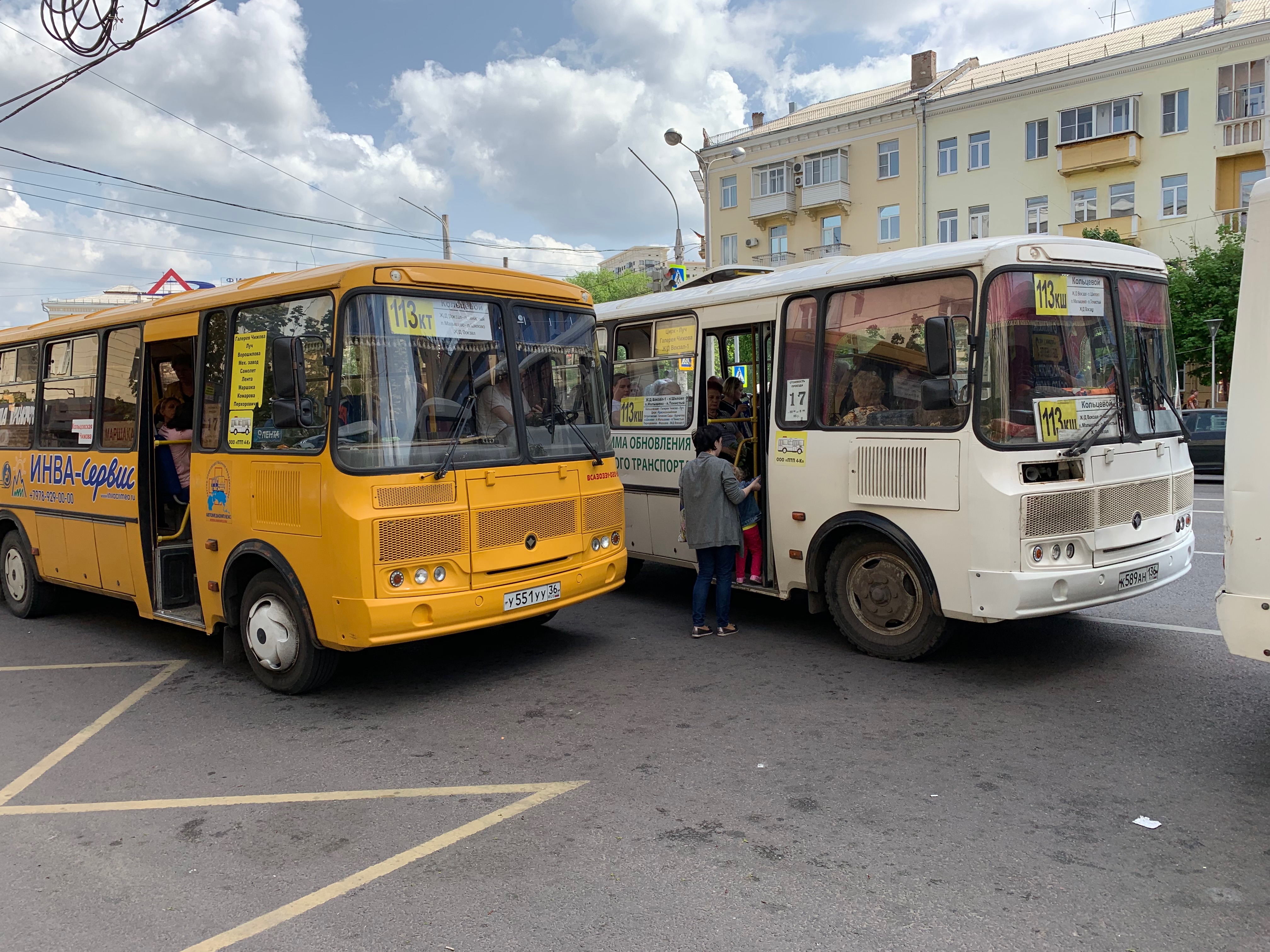 Автобусы в воронеже фото