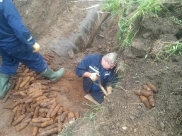 Извлечение боеприпасов.
