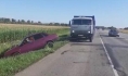 Машину помогли достать из кювета.