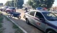 Гаишники останавливали мотоциклистов.
