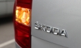 Подожгли Skoda.