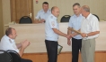 Отважного полицейского наградили.