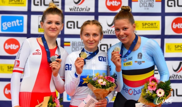 Велосипедистка из Воронежа завоевала золотую медаль.