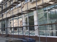 Леса рухнули.