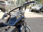 Угнали мотоцикл.