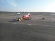 Bombardier CRJ-100/200 экстренно сел в аэропорту Воронежа.