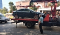 Volvo отвезли на спецстоянку.