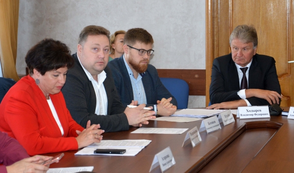 Встреча депутатов горДумы с разработчиками Генплана.