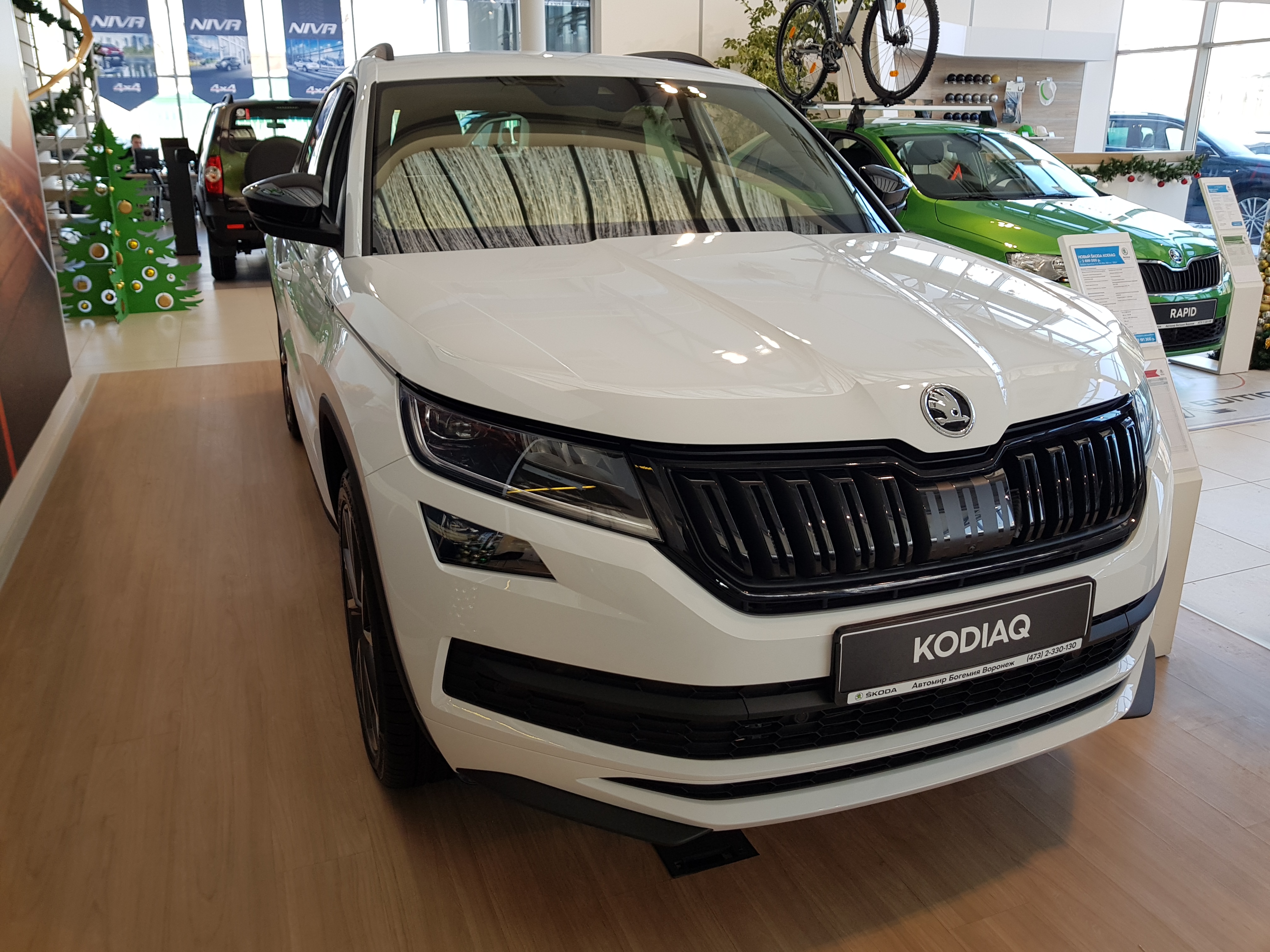 Воронежский облизбирком приобрел иномарку Skoda Kodiaq за 2,5 млн рублей