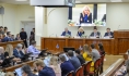 Татьяна Голикова и Александр Гусев на встрече в ВГУ.