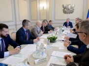 Встреча прошла в правительстве области.