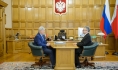 Встреча Александра Гусева и Михаила Носырева.