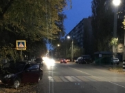 Ребенка сбили на переходе.