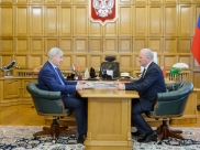 Встреча Александра Гусева с Михаилом Гордиенко