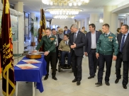Губернатор на торжественном мероприятии, посвященном 55-летию студотрядов Воронежской области.