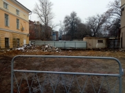 Кафе снесли.