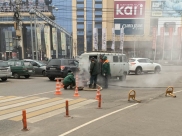 Произошла коммунальная авария.