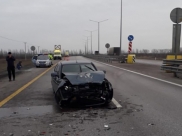 Трое пострадали в легковушке.