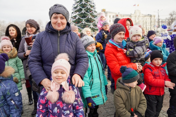 Парад Дедов Морозов и Снегурочек — 2019.