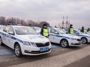Новые патрульные авто.