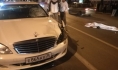 Иномарка сбила пенсионера.