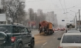 Спецтехника на дорогах в Воронеже.