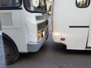 Водитель ПАЗика вел себя неадекватно.