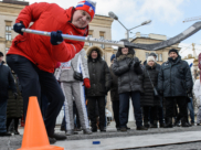 День зимних видов спорта в Воронеже.